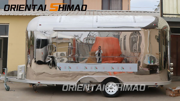 Trailer đồ ăn Oriental shimao-airstream