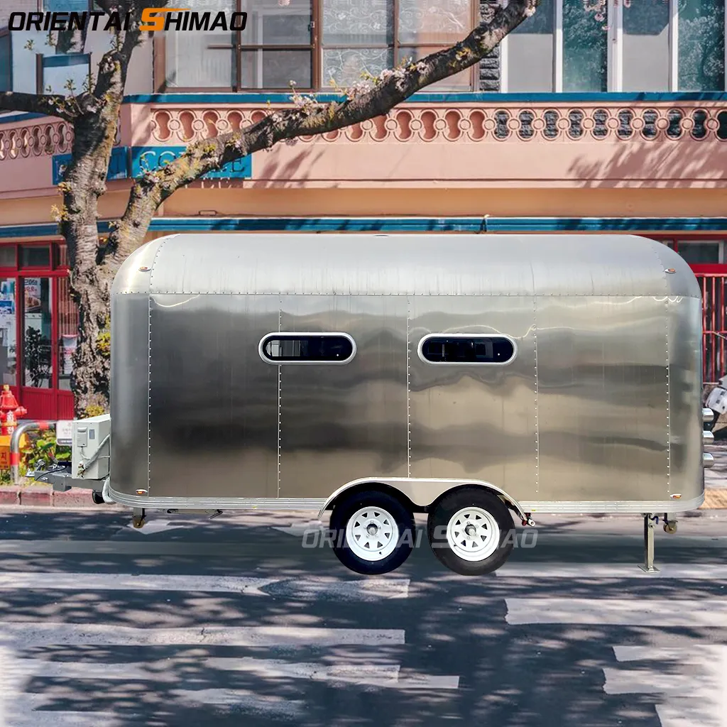 Xe ô tô cho thú cưng - Pet Airstream Trailer