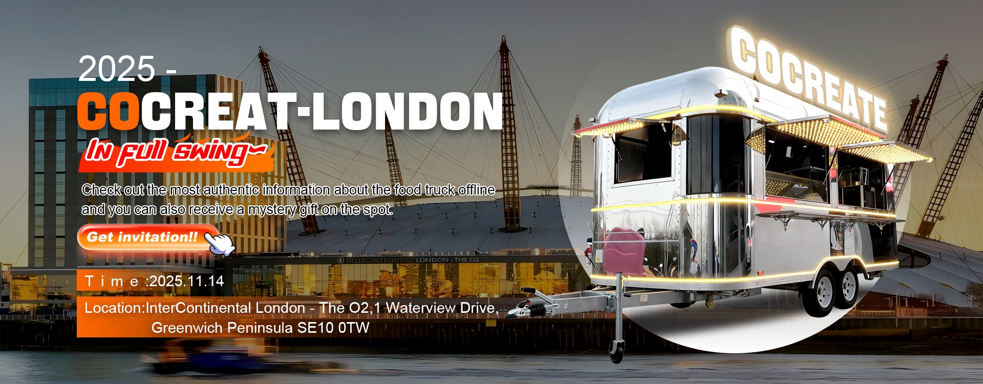 Nhà sản xuất xe kéo thực phẩm