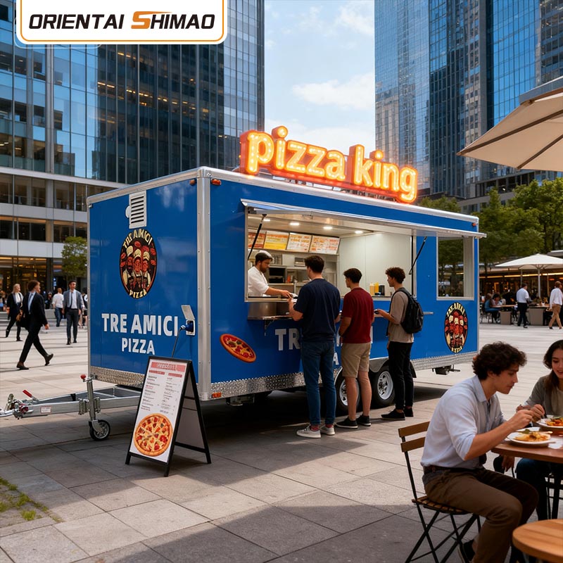 Trailer xe tải thực phẩm Bbq