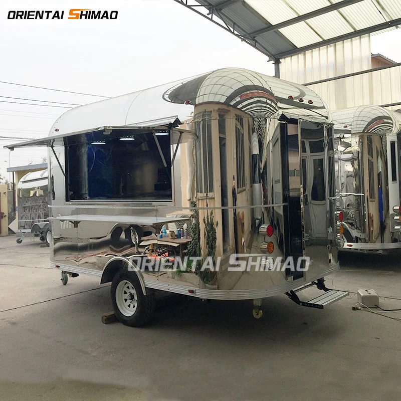 Trailer thực phẩm chiên di động